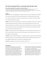 The risk of consuming MTGase-restructured steaks like intact steaks
