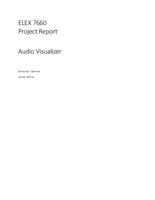 Audio visualizer