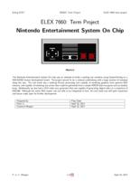 Nintendo Entertainment System on chip