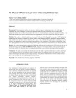 The efficacy of ATP removal on gym contact surfaces with disinfectant wipes.