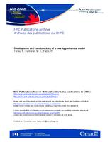 Development and benchmarking of a new hygrothermal model