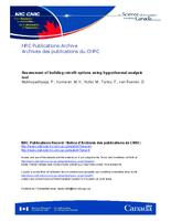 Assessment of building retrofit options using hygrothermal analysis tool