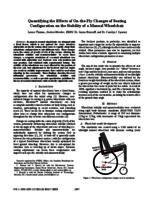 Quantifying the effects of on-the-fly changes of seating configuration on the stability of a manual wheelchair