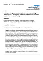 Ecological footprints and lifestyle archetypes
