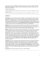 Investigation on the cold temperature retention capacity of the 1.5 Liter Thermos® double wall vacuum stainless steel thermal container when filled to different volumes and with different types of milk