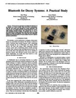 Bluetooth for decoy systems
