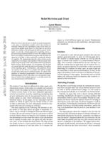 Belief revision and trust