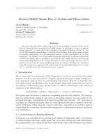Iterated belief change due to actions and observations