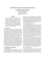 Iterated belief change