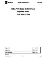 Door security lock