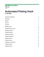 Automated fishing hook