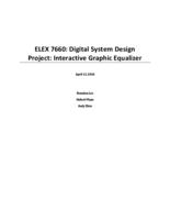 Interactive graphic equalizer