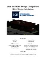 2018 ASHRAE Design Competition