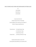 Multi source heat pump for geoexchange systems (GXS)