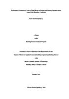 Performance evaluation of active chilled beam in cooling and heating operation under actual field boundary conditions