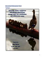 Enhancing student engagement and learning effectiveness through multi-role contributions and collaborative exams