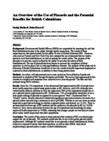 An overview of the use of placards and the potential benefits for British Columbians