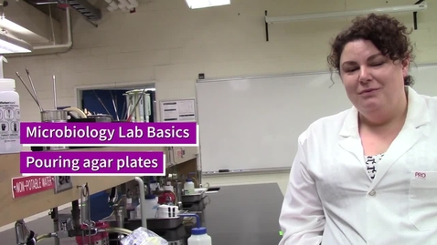  Microbiology Lab Basics: Pouring agar plates